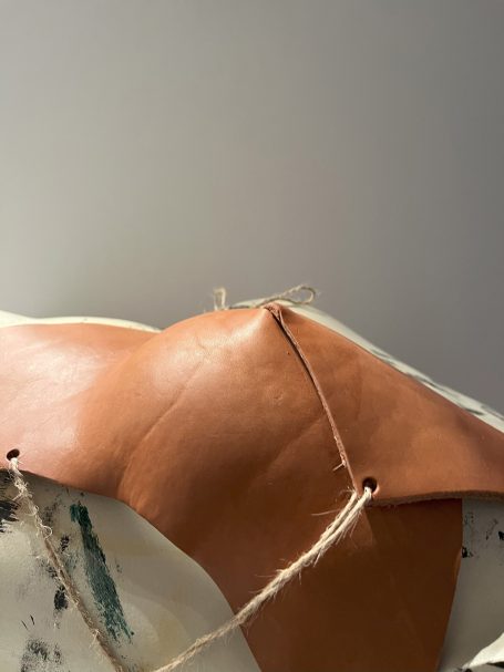 Crafting. Verginale. Leather accessory brand with craftsmanship.